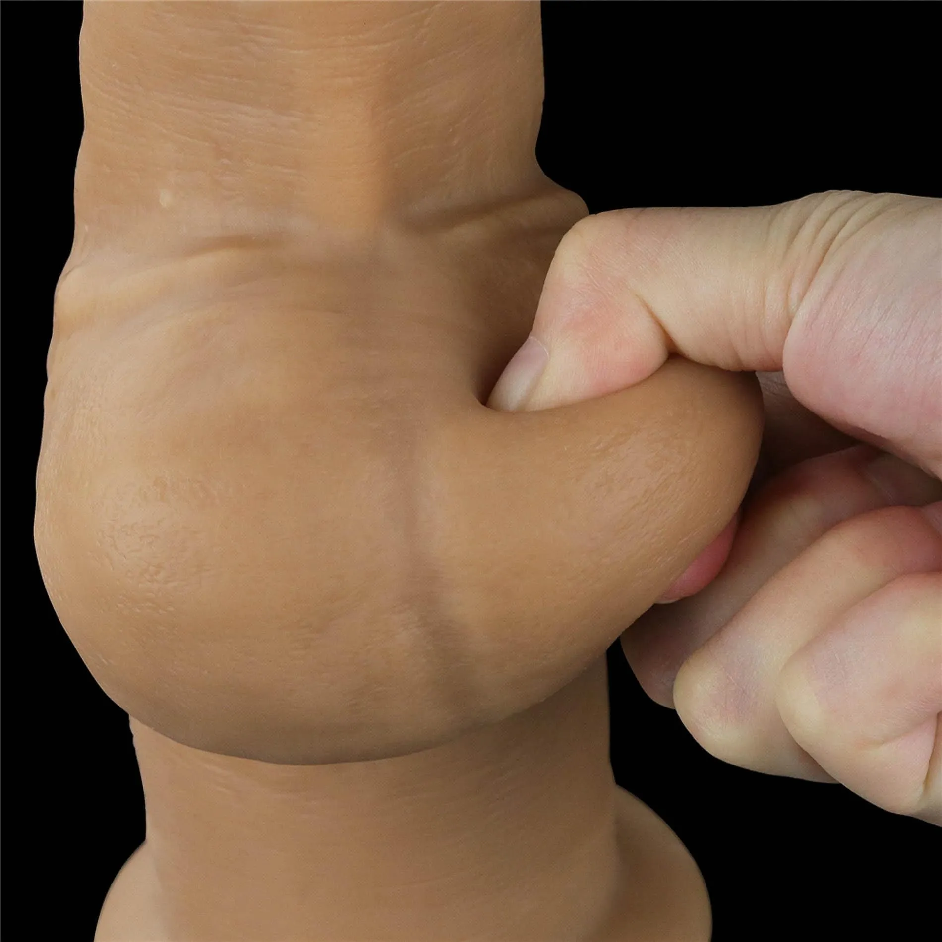 Фаллоимитатор Lovetoy Handle Cock 12'', 30 см (телесный)