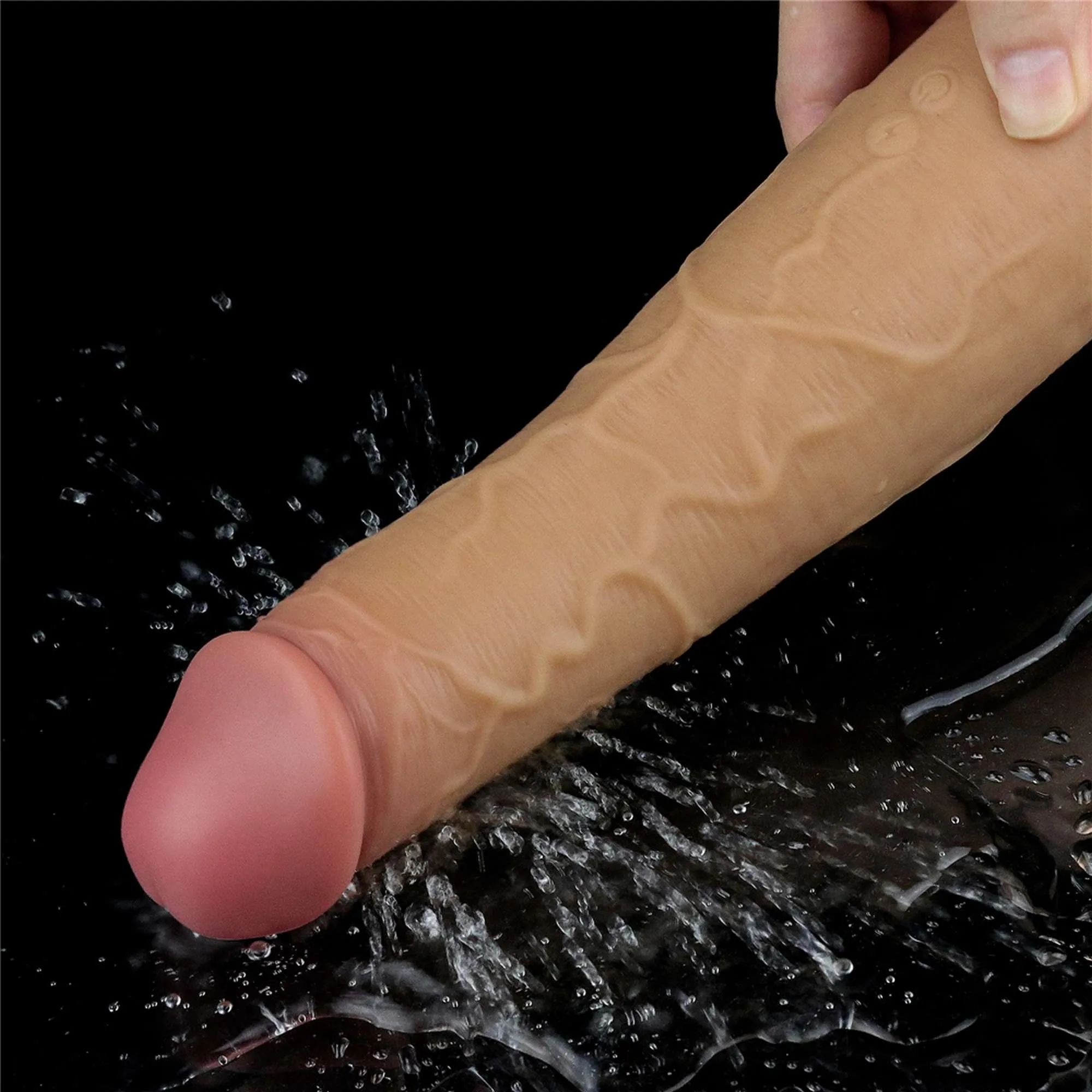 Реалистичный вибратор Lovetoy Nature Cock, 20,5 см (телесный)