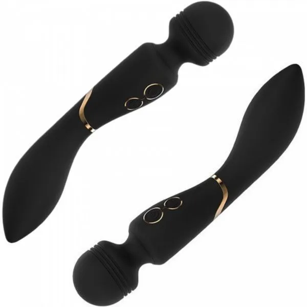 Вібромасажер Dream Toys Céline Elite, 22,4 см (чорний)