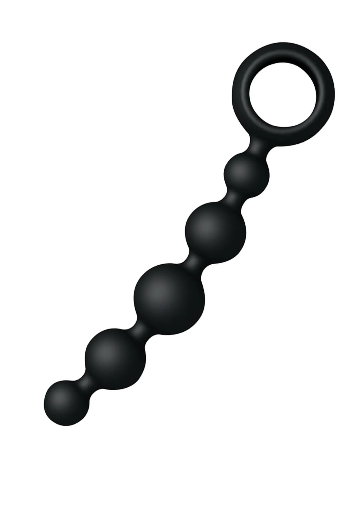 Анальная цепочка Joyballs Anal Wave Short, 17.5 см (черный)