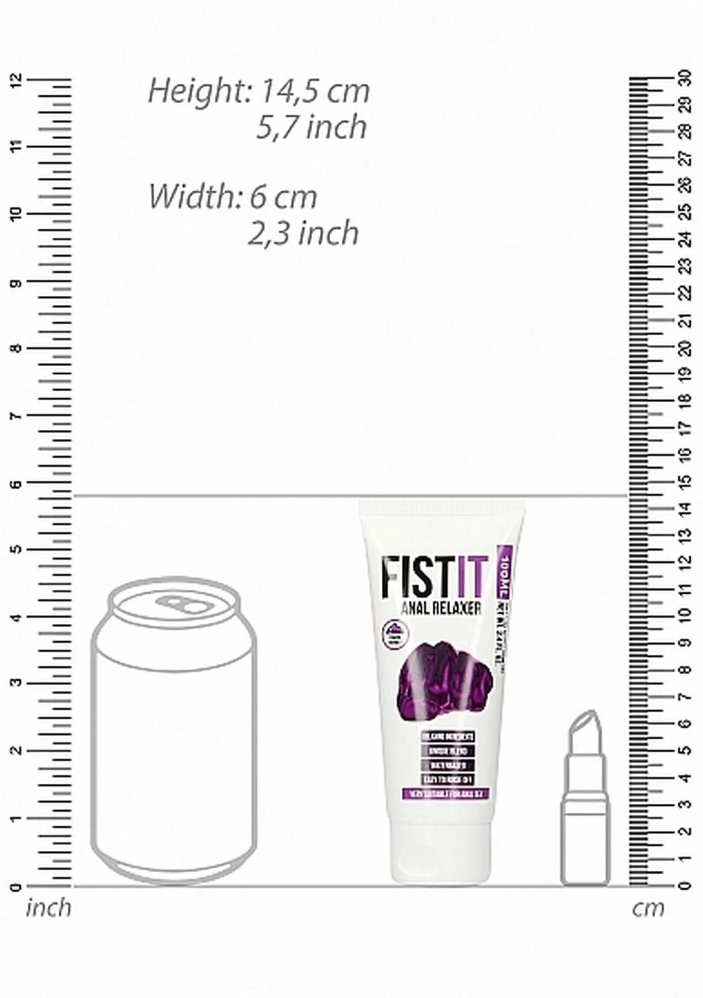 Расслабляющий гель Pharmquests Fist It Anal Relaxer, 100 мл