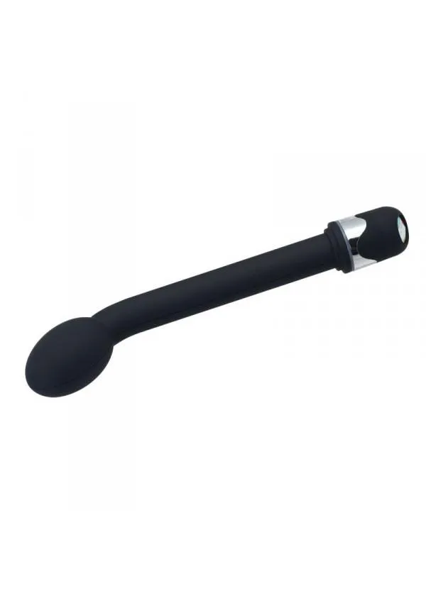 Вібратор Toyz4lovers Exquisite Slim Vibe with Big Diamond, 21,9 см (чорний)