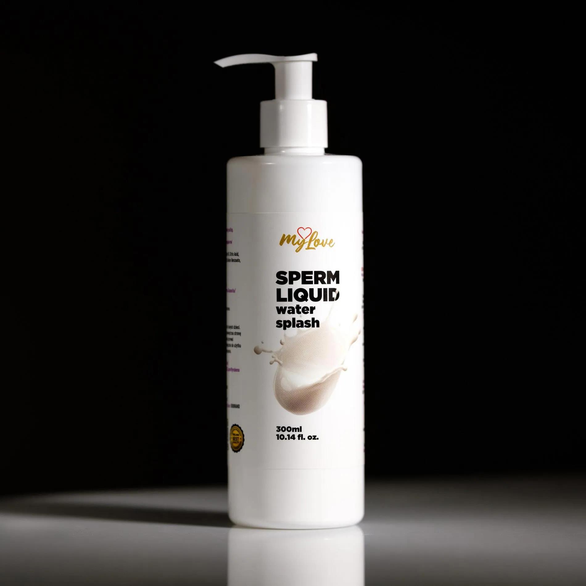Лубрикант на водній основі MyLove Sperm Liquid Water Splash, 300 мл