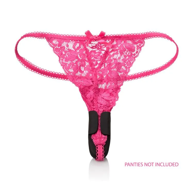 CalExotics Remote Petite Panty Teaser - Wibrator łechtaczkowy, Czarny, 9, 5 cm
