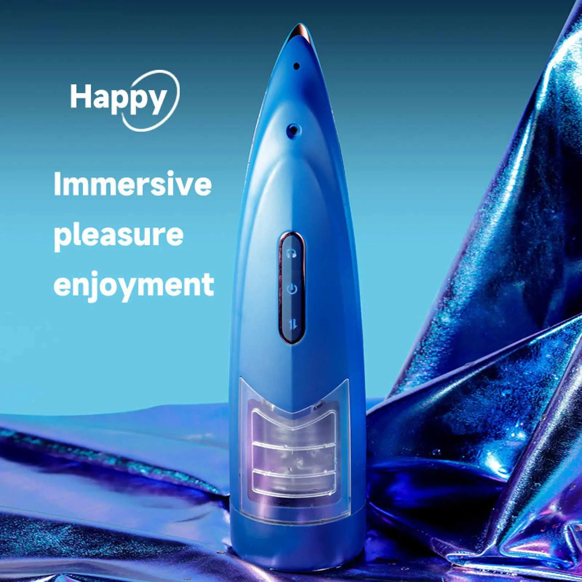 Автоматический мастурбатор Lovesecret Premium Masturbator Pro 2 (синий)