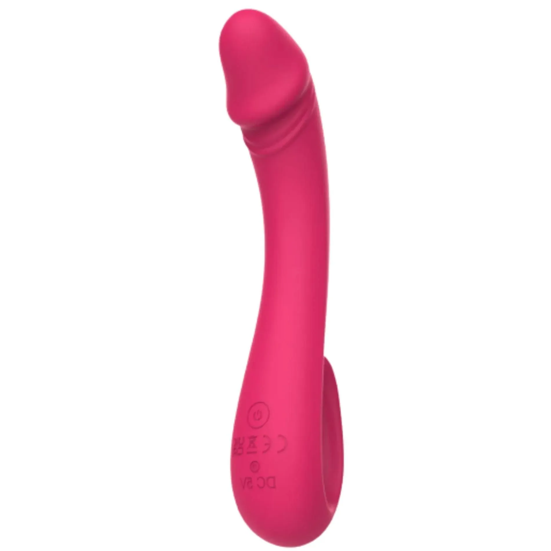 Power Escorts Kinky Pleasure Vibey - Wibrator, Różowy, 19.4 cm
