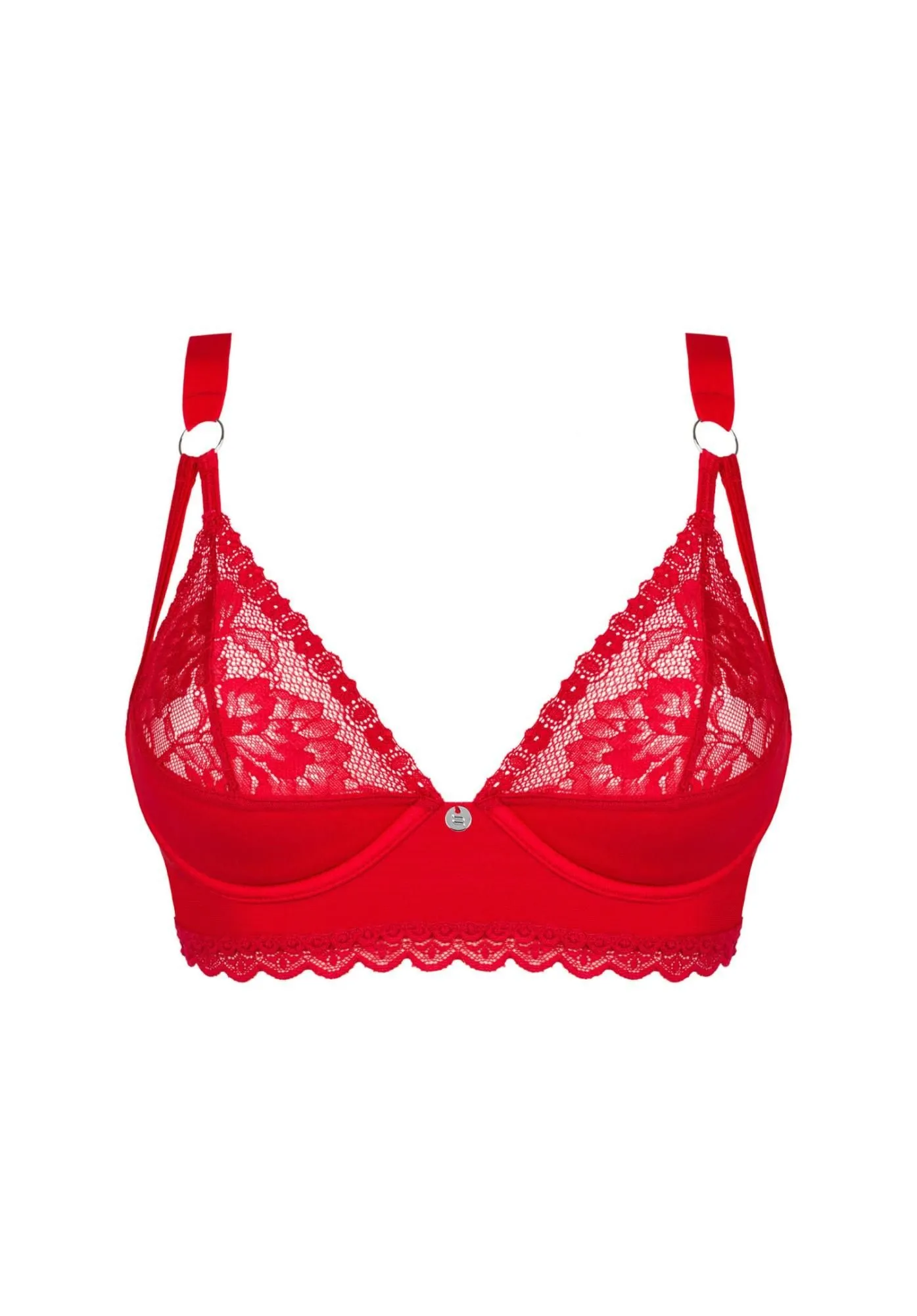 Бюстгальтер Obsessive Belovya, M/L (красный)