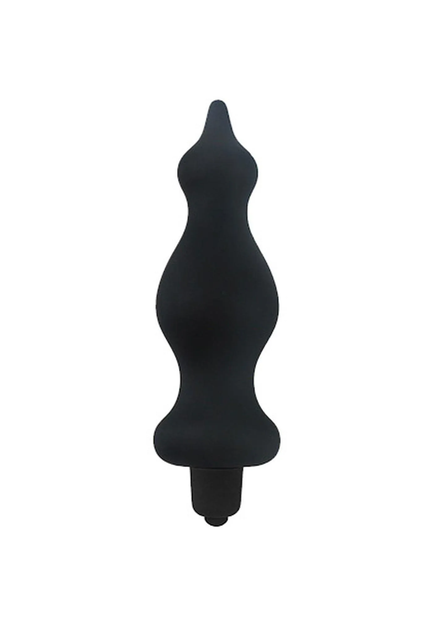 Adrien Lastic Bullet Amuse - Korek analny, Czarny, 12 cm
