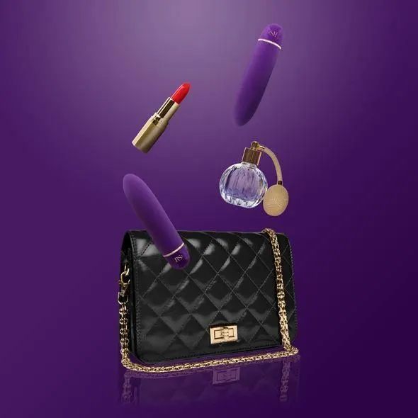 Міні вібратор Rianne S Classique Vibe, 12 см (фіолетовий)