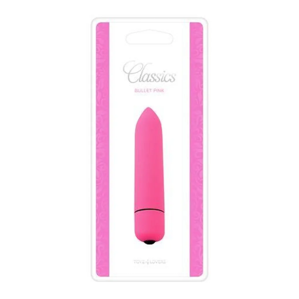 Toyz4lovers Bullet Classics - Mini-wibrator, Różowy, 9 cm