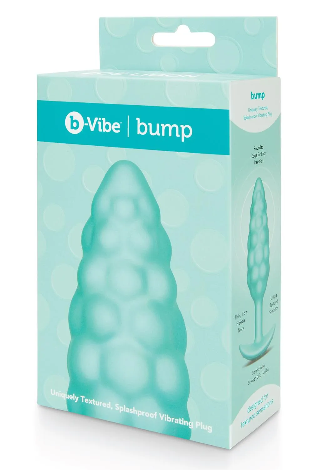 Анальна пробка B-Vibe Bump, 12 см (м'ятний)
