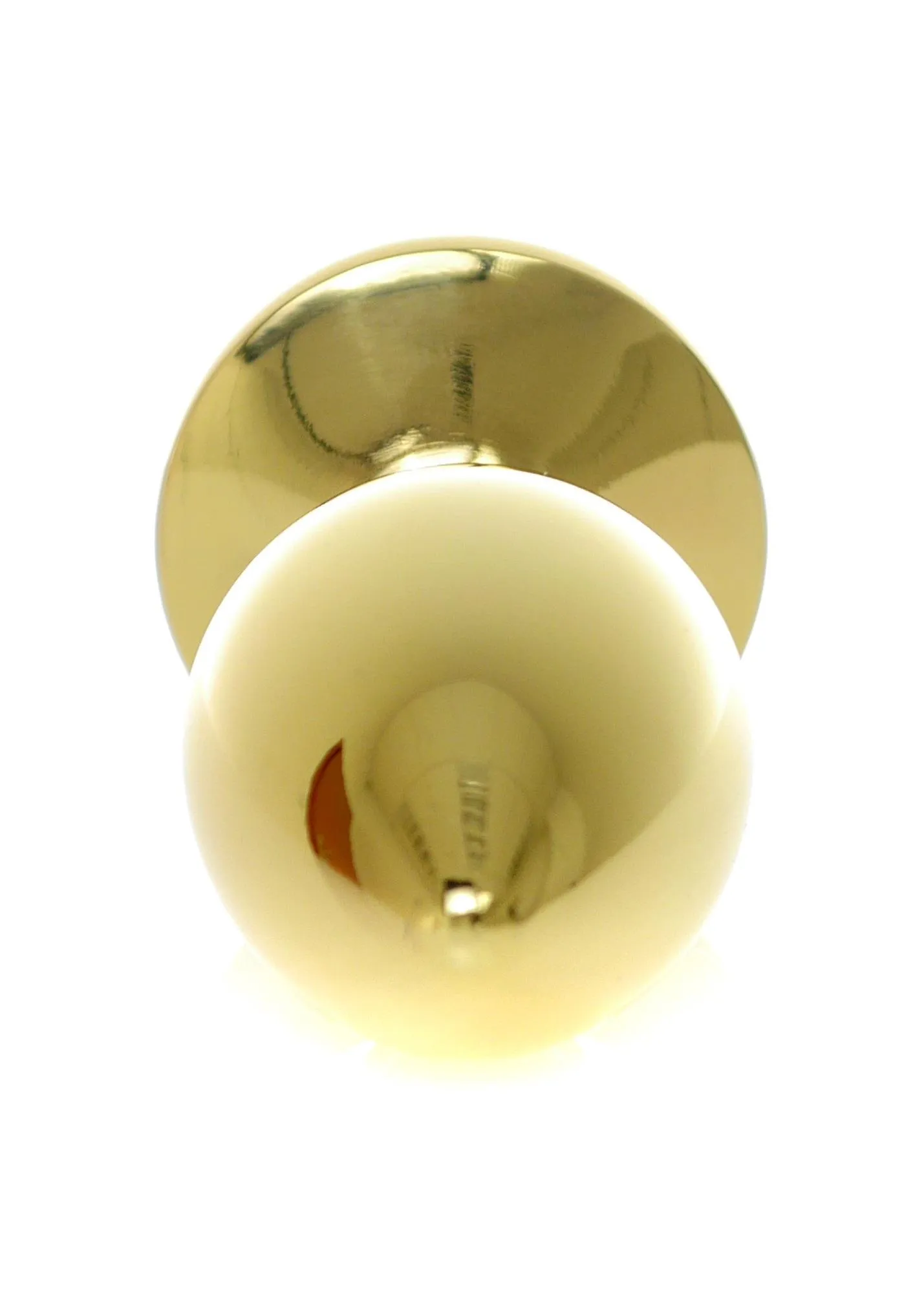 Анальна пробка B - Series HeavyFun Plug-Jewellery Gold, 7 см (червоний)