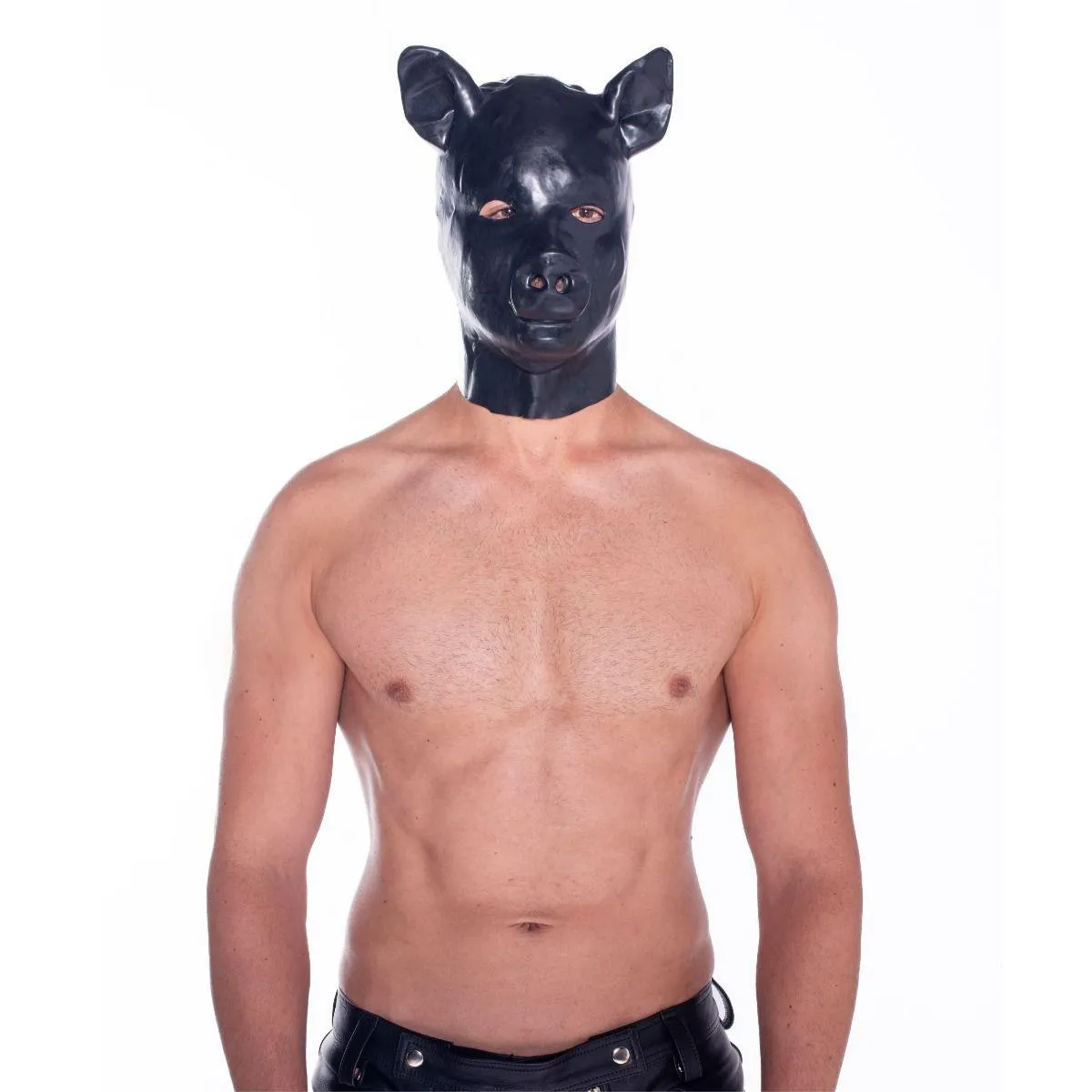 Маска Prowler Latex Pig Hood (черный)