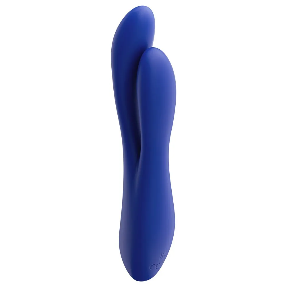 Вібратор Lovetoy L’Allure Pulse, 19 см (синій)
