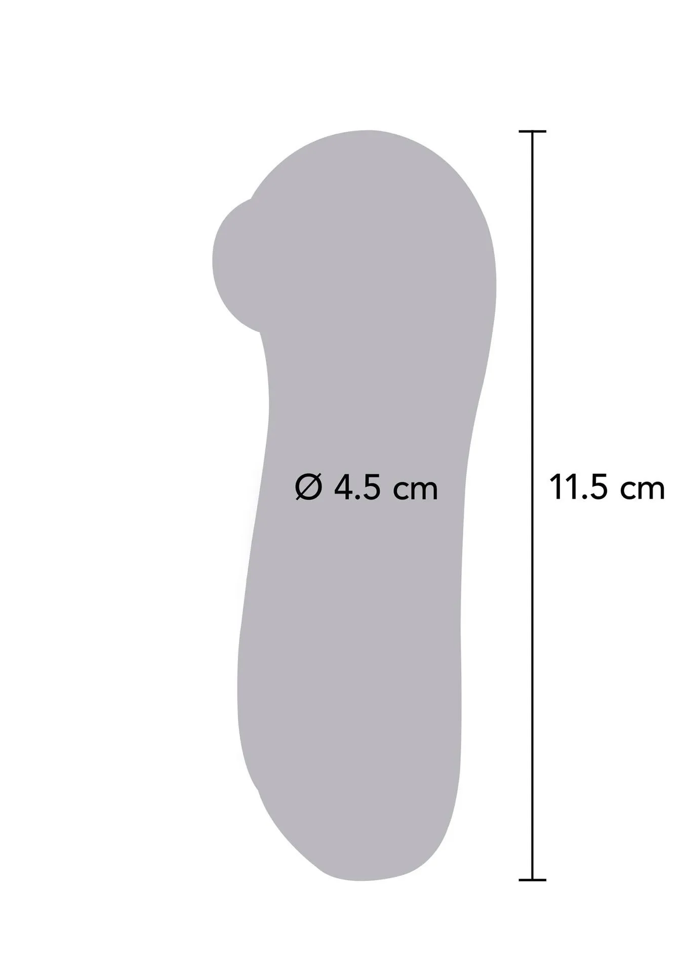 TOYJOY Too Hot To Handle Stimulator - Bezdotykowy stymulator łechtaczki, Różowy, 11.5 cm