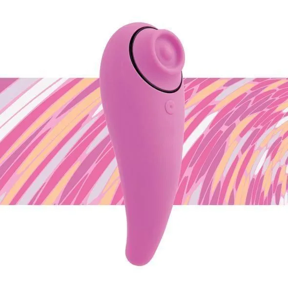 Вібратор з пульсацією FeelzToys FemmeGasm, 14 см (рожевий)