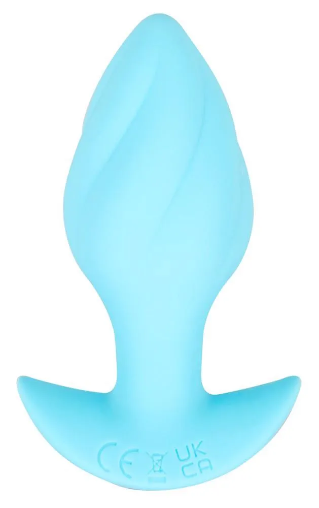 Анальна пробка Cuties Mini Butt Plug, 8 см (блакитний)