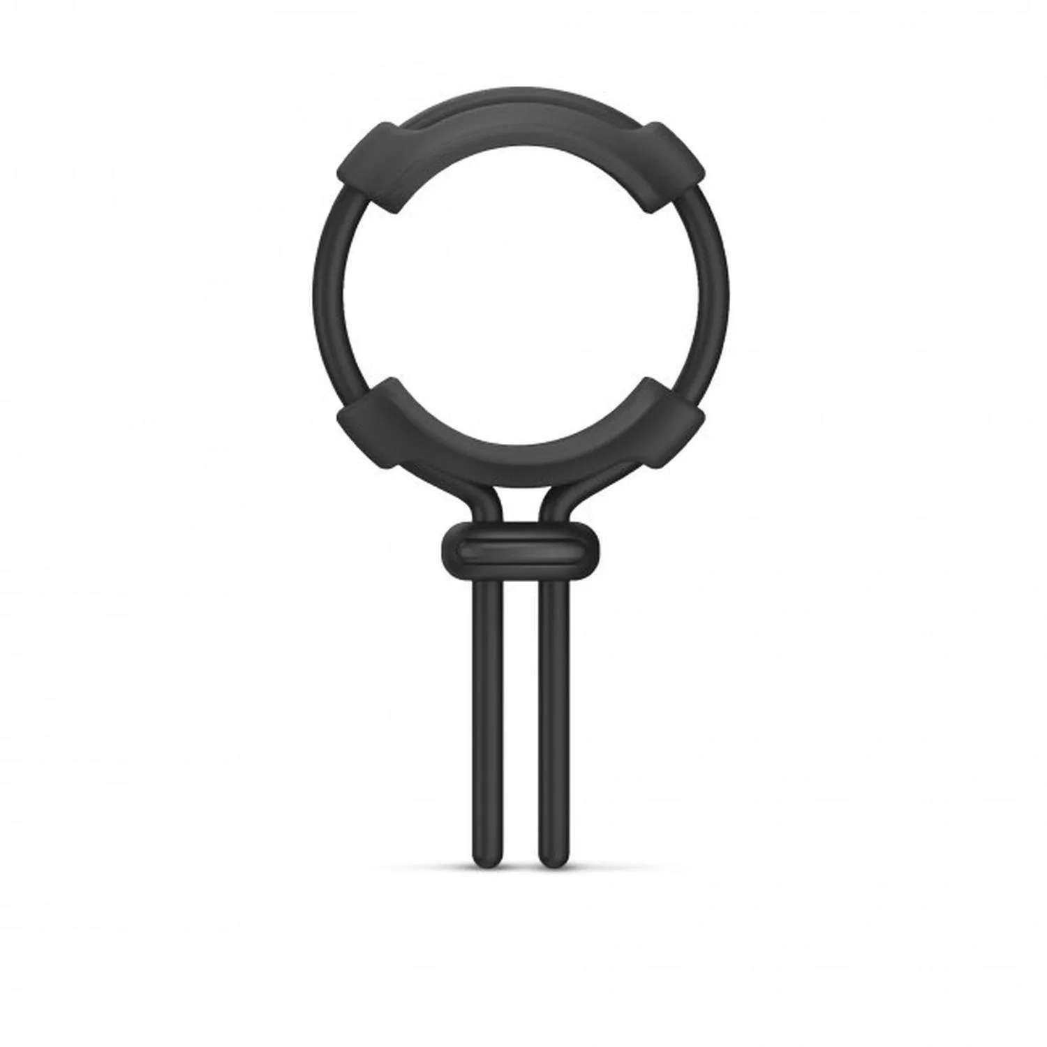 Dorcel Fit Ring - Regulowany pierścień erekcyjny, Czarny, 13 cm