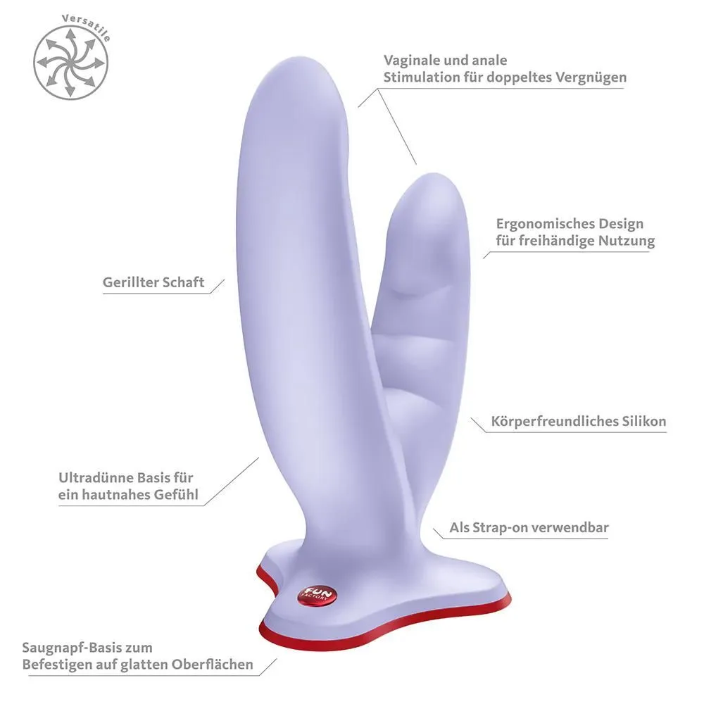 Fun Factory Ryde - Dildo, Liliowy, 12.3 cm