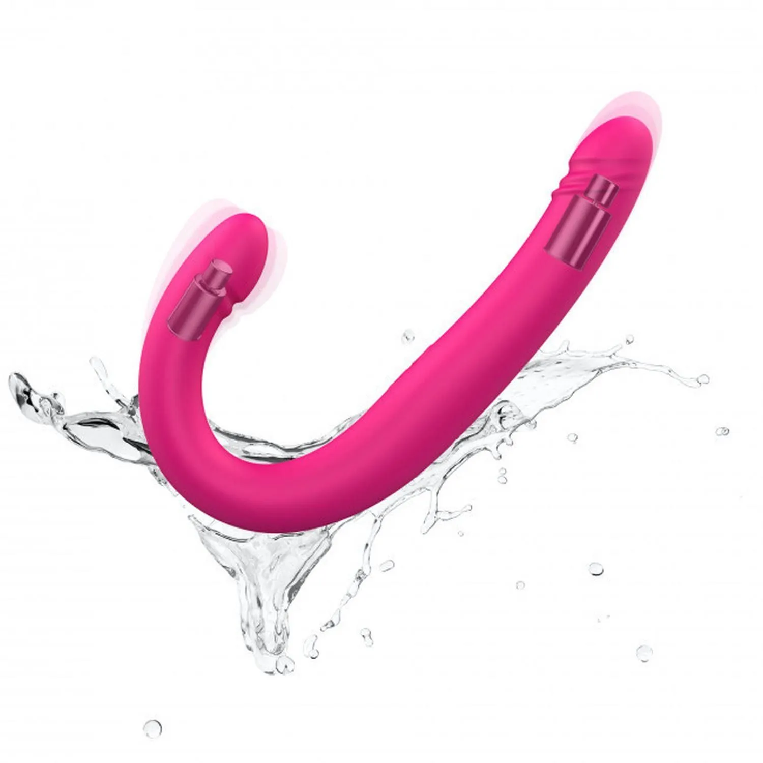 Вібратор Dorcel Orgasmic Double Do, 42 см (рожевий)