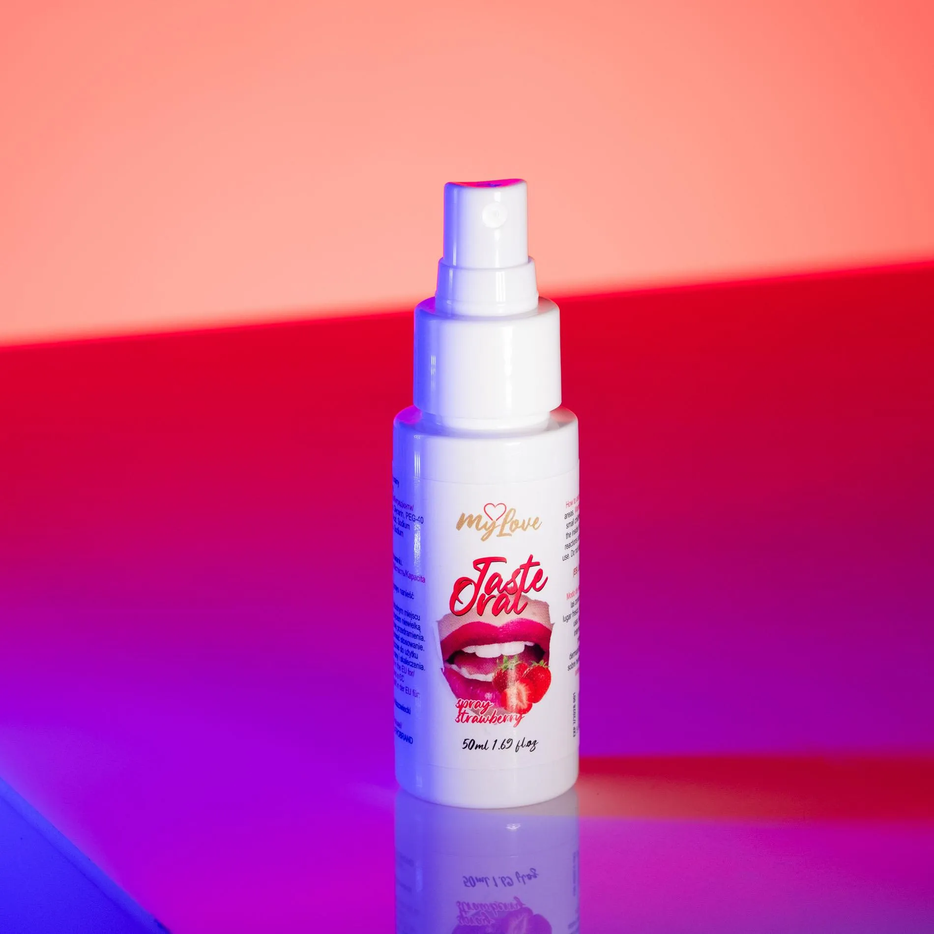 Спрей для орального секса MyLove Taste Oral Spray Strawberry, 50 мл