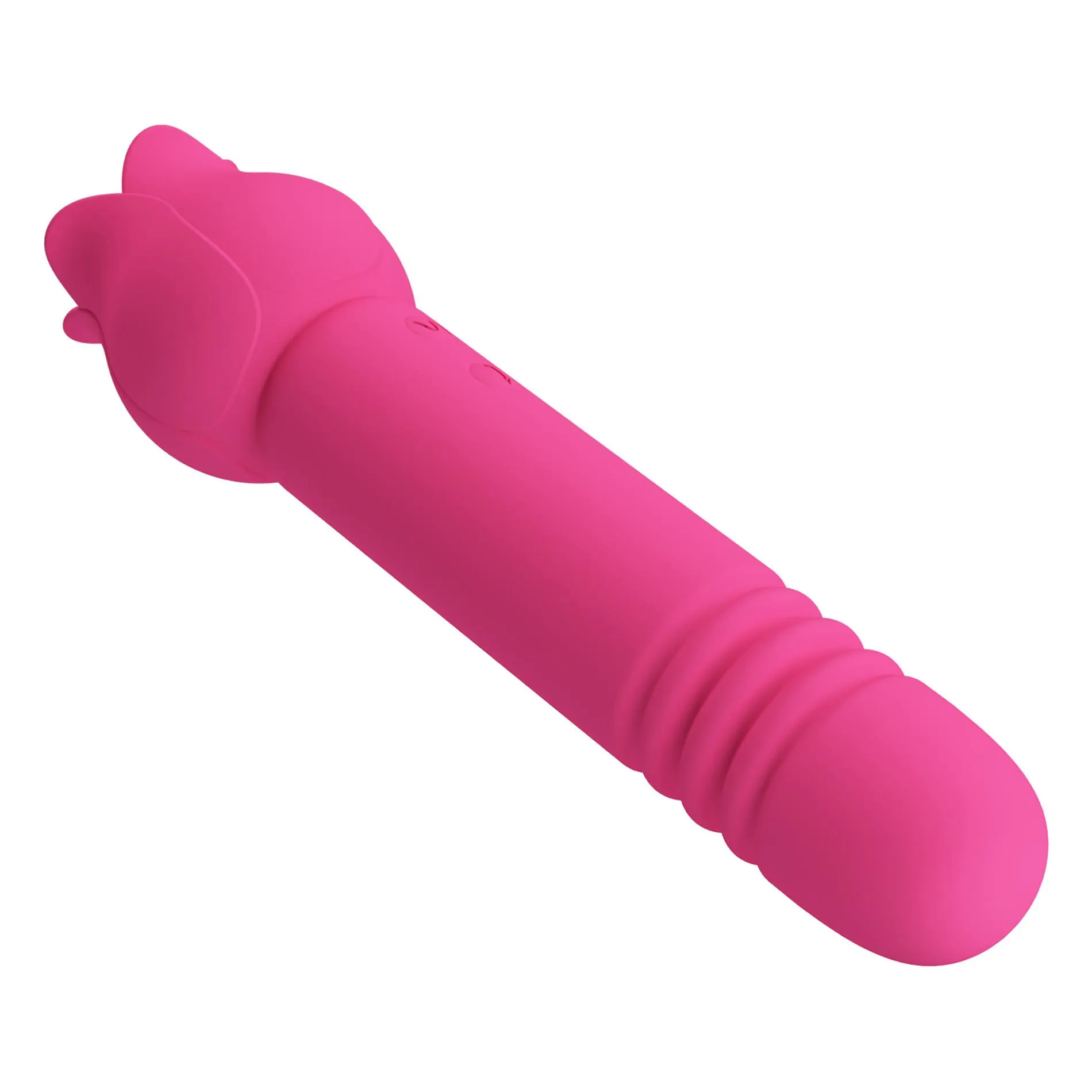 Вибратор Pretty Love Chaley Dual-End, 16.2 см (розовый)