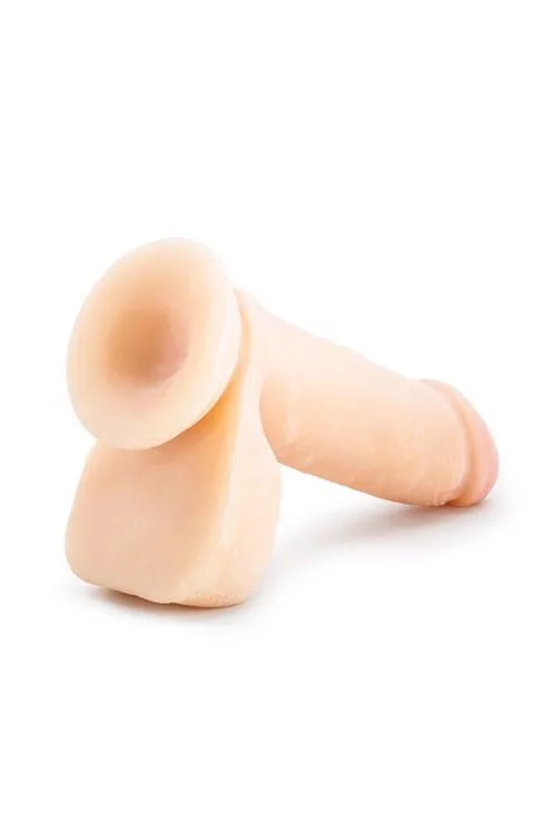 Blush Au Naturel Sensa Feel Dildo 8 Inch - Dildo, W kolorze cielistym, 20.3 cm