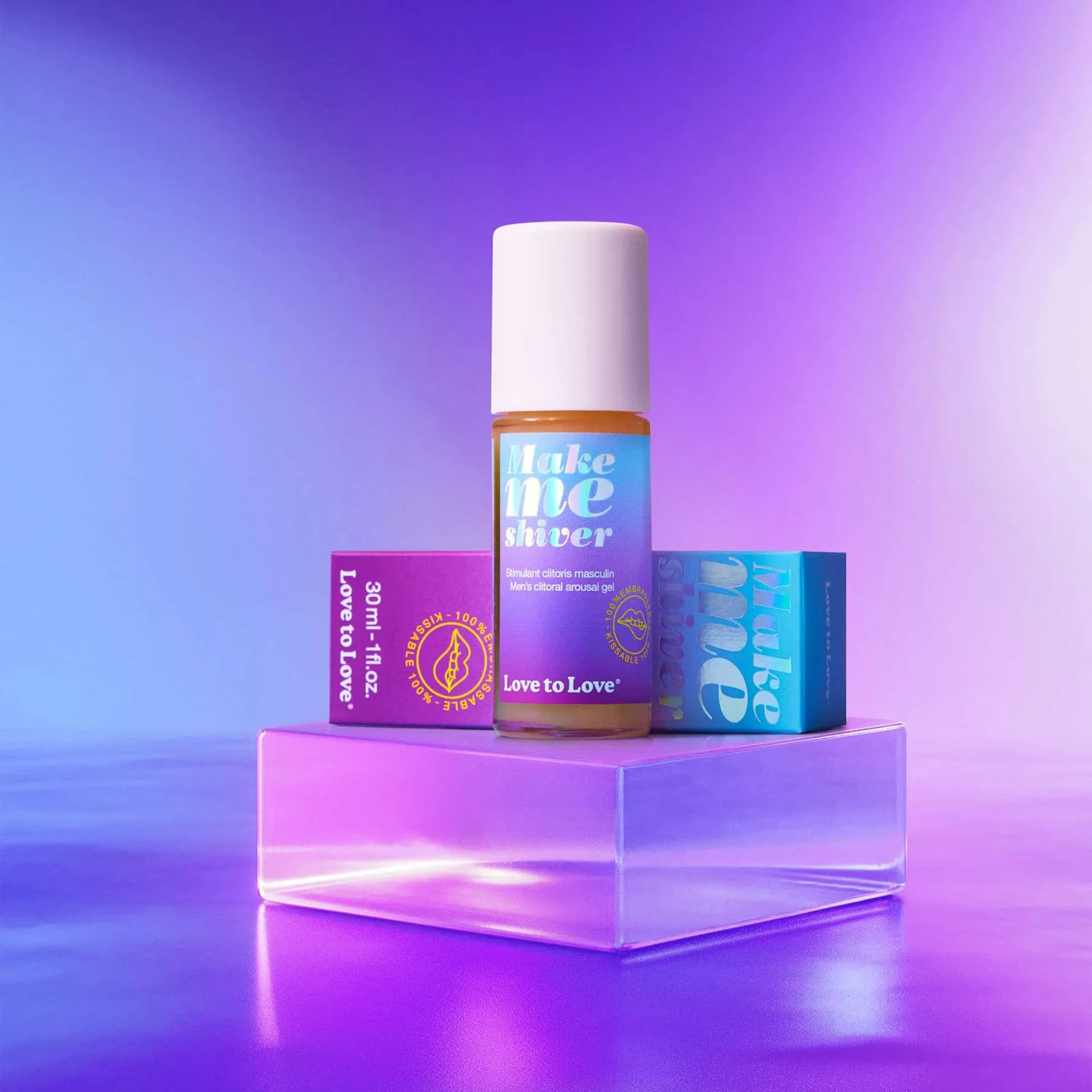 Love to Love Make Me Shiver - Żel symulujący dla mężczyzn, Mięta, 30 ml