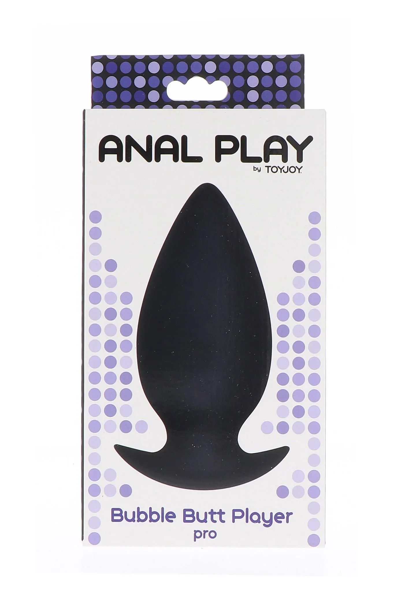 Анальна пробка Toy Joy Bubble Butt Player Pro, 11 см (чорний)