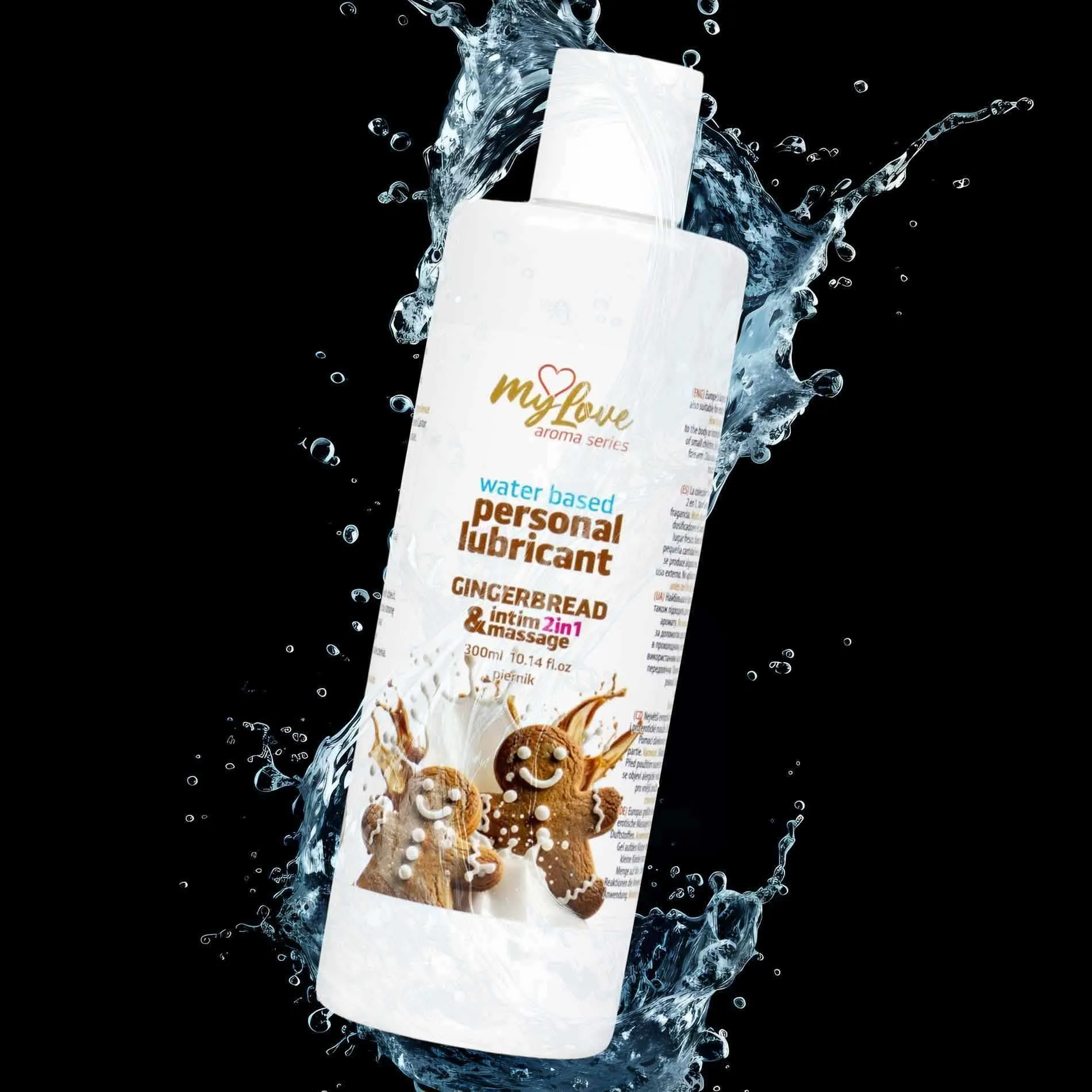 Лубрикант MyLove Aroma Series Intim&Massage 2in1 Gingerbread, 300 мл