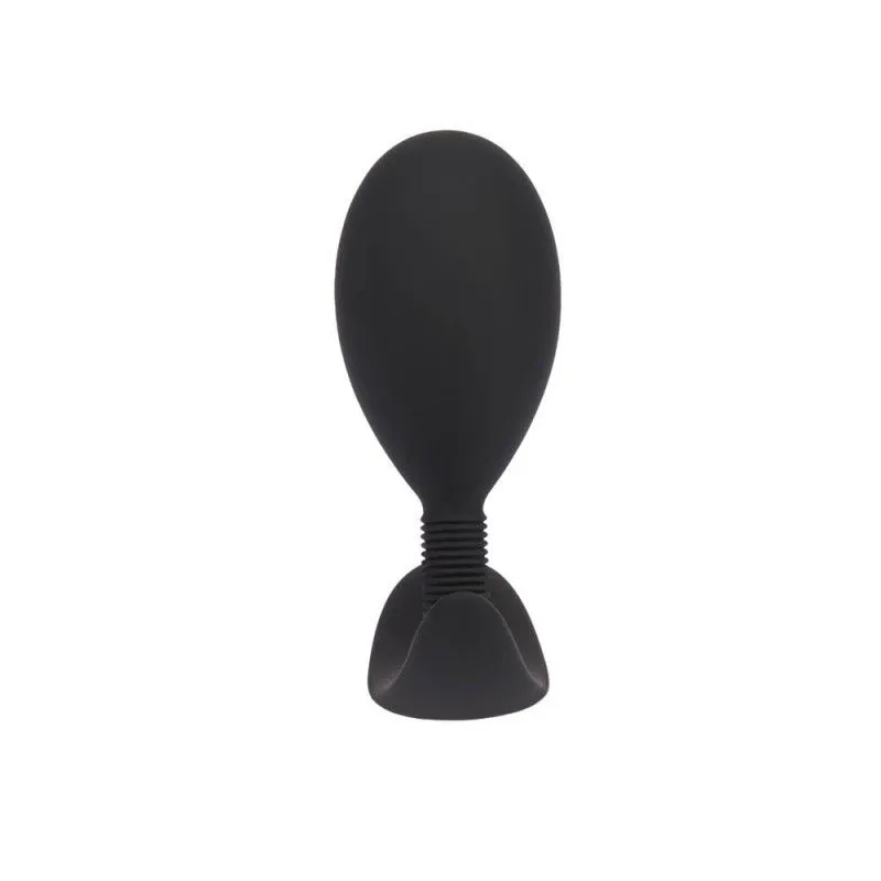 Анальна пробка Black Mont 4 Anal Play Plug L, 11,5 см (чорний)