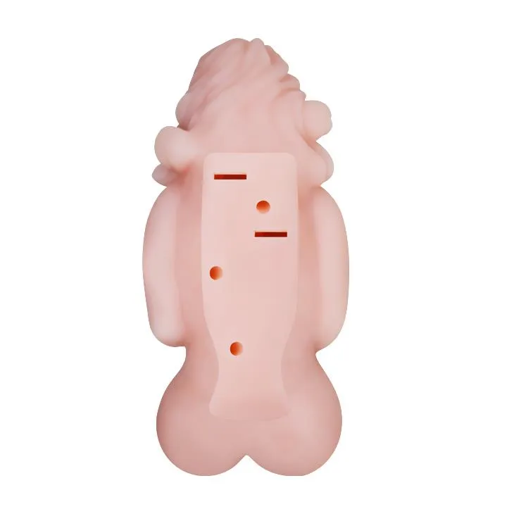 BAILE Boeing Girl Vibration Rotation Sex Talk - Masturbator realistyczny z wibracjami, W kolorze cielistym, 29 cm