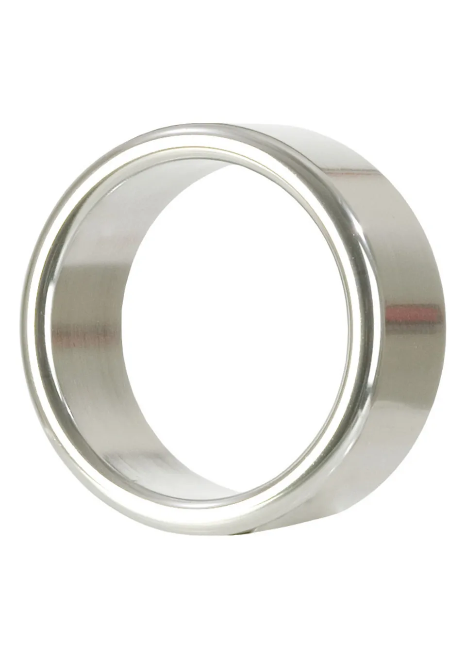 Эрекционное кольцо CalExotics Alloy Metallic Ring, 4 см (серебристый)