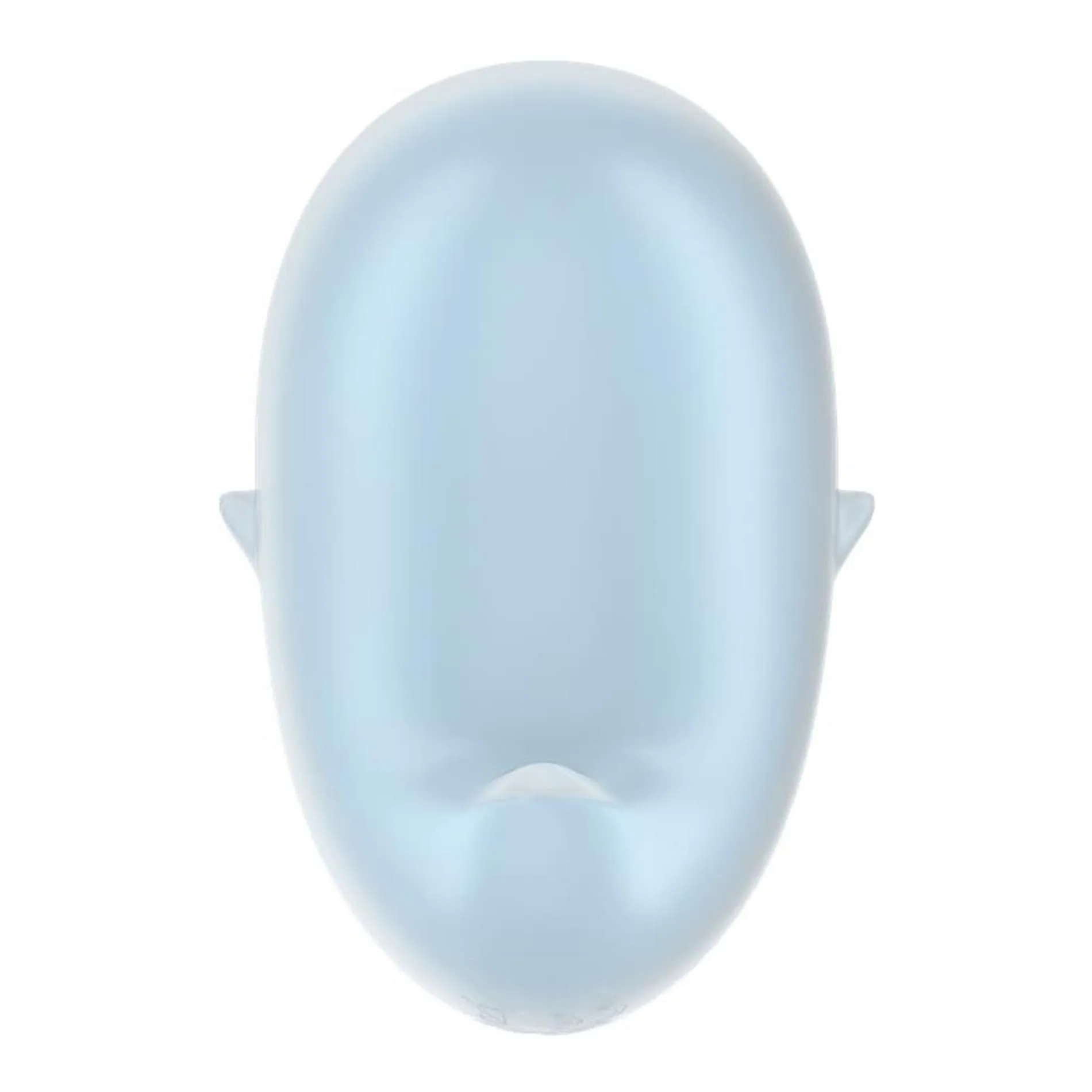 Вакуумний стимулятор клітора з вібрацією Satisfyer Cutie Ghost (блакитний)