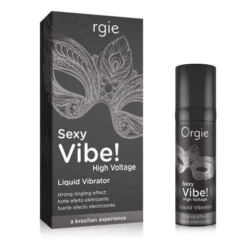 Жидкий вибратор Orgie Sexy Vibe! High Voltage, 15 мл