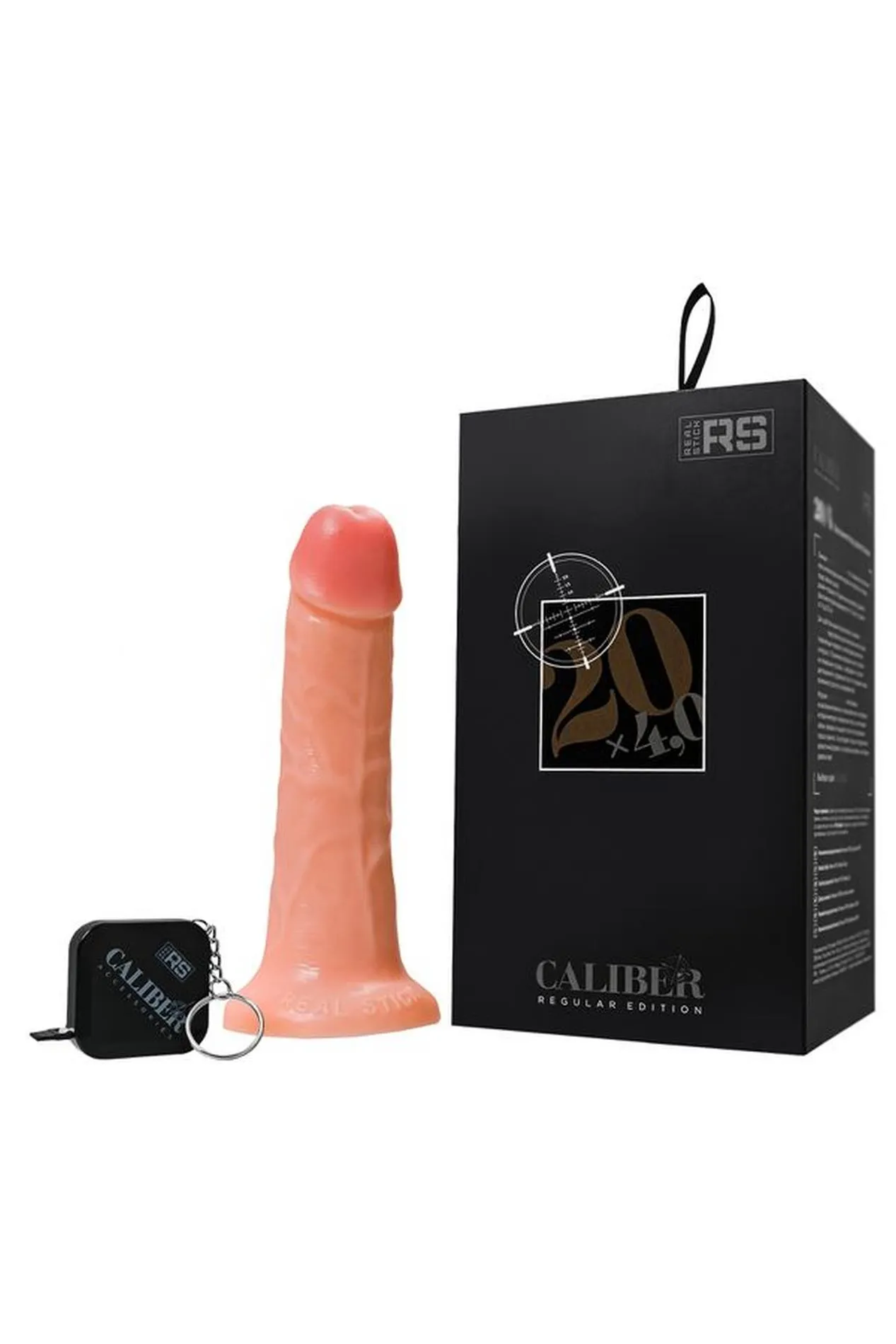 Фаллоимитатор RealStick Caliber 20/4, 20 см (телесный)