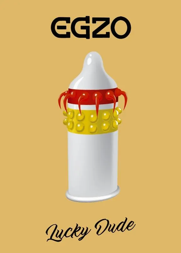 Презервативы Egzo Lucky Dude, 1 шт