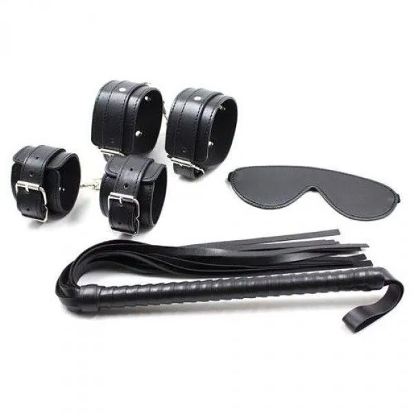 Набір для бондажу Toyz4lovers Basic Bondage Kit (чорний)