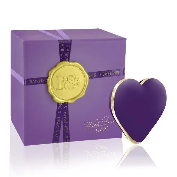 Вибратор Rianne S Heart, 5,5 см (фиолетовый)