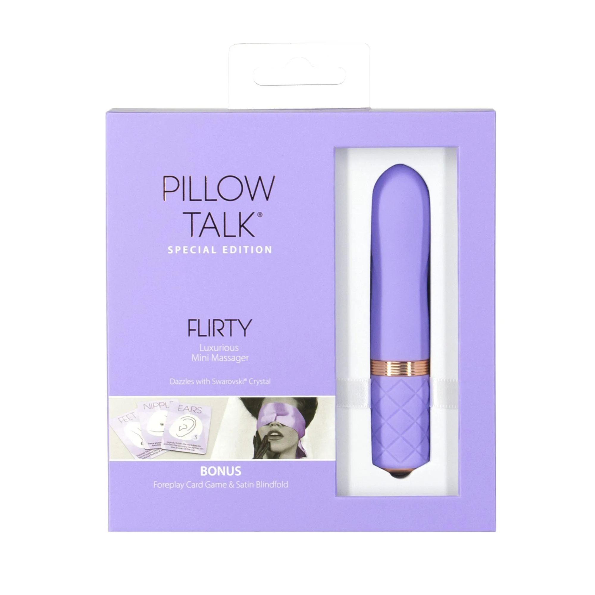 Pillow Talk Flirty Special Edition - Wibrator, Fioletowy, 11 cm