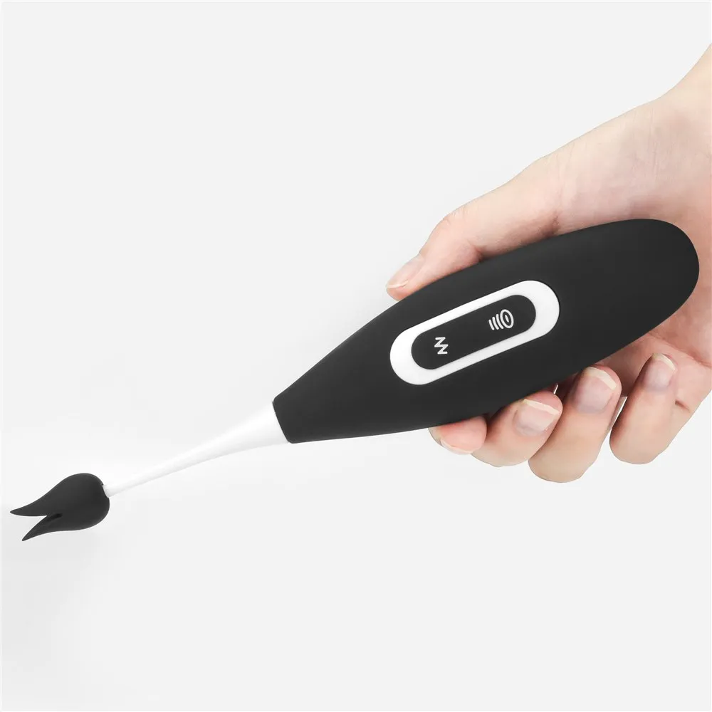 Lovetoy Rechargeable Clit Pro - Wibrator łechtaczkowy, Czarny, 19 cm