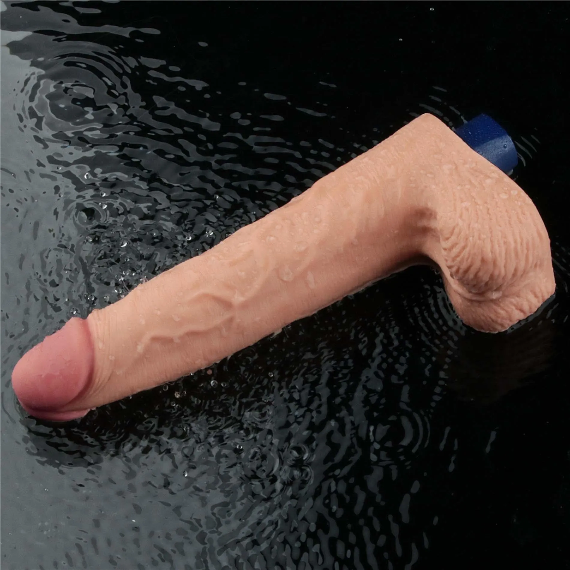 Вибратор Lovetoy Real Softee 10", 25.5 см (телесный)