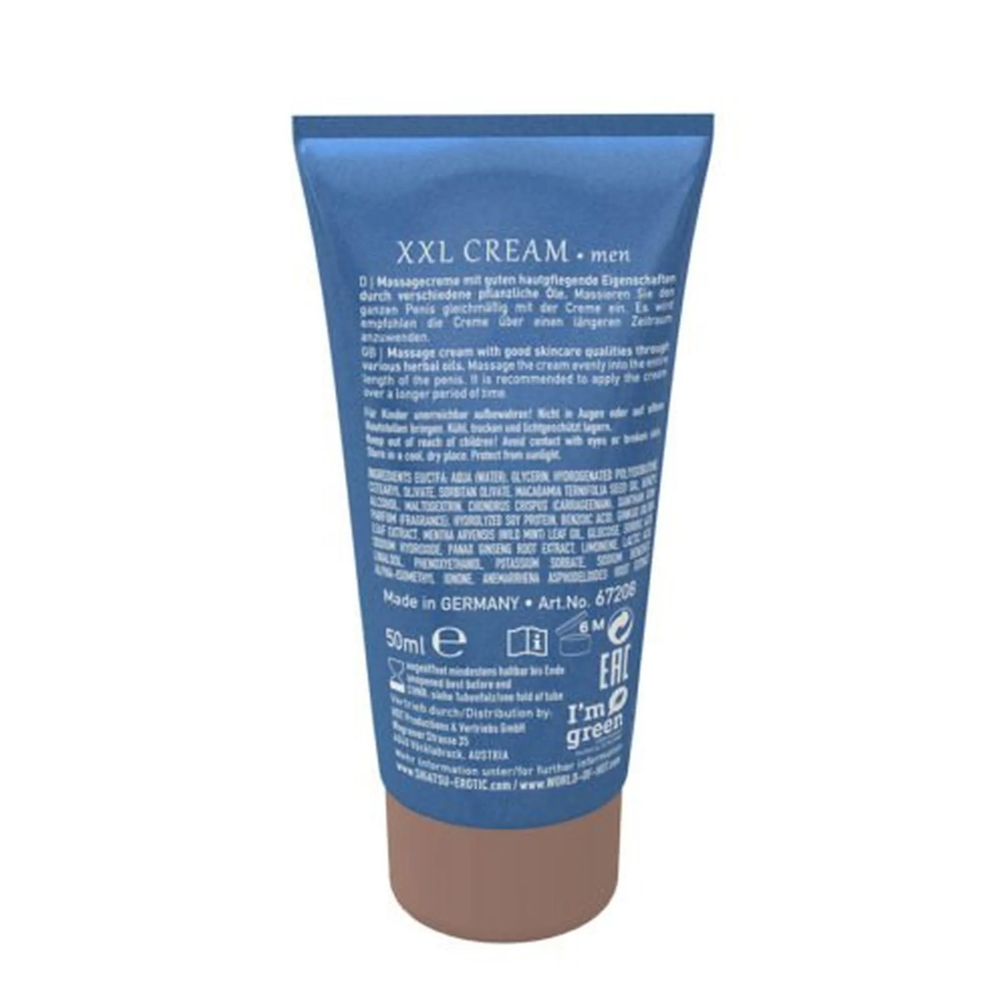 Крем для увеличения пениса Hot Shiatsu XXL Cream, 50 мл