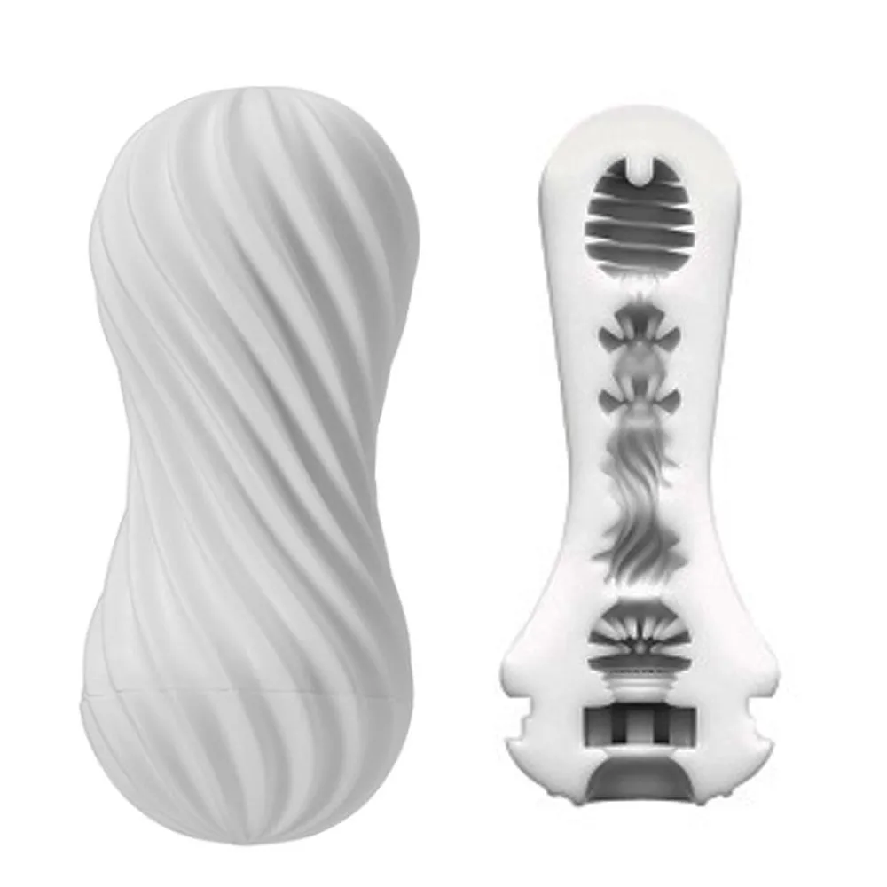 Мастурбатор Tenga Flex Silky White (білий)