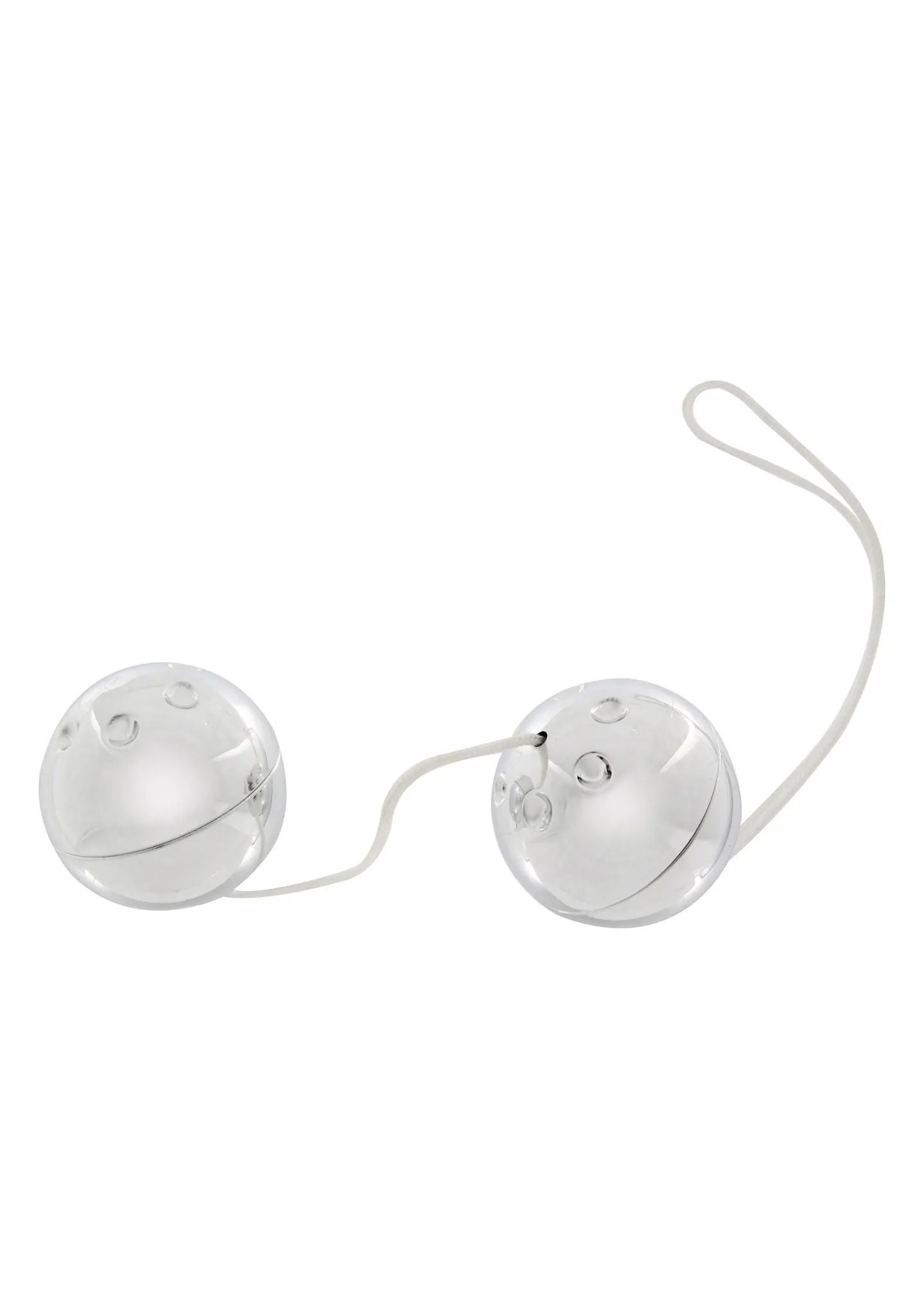 Вагінальні кульки Seven Creations Plastic Balls, 13 см (сріблястий)