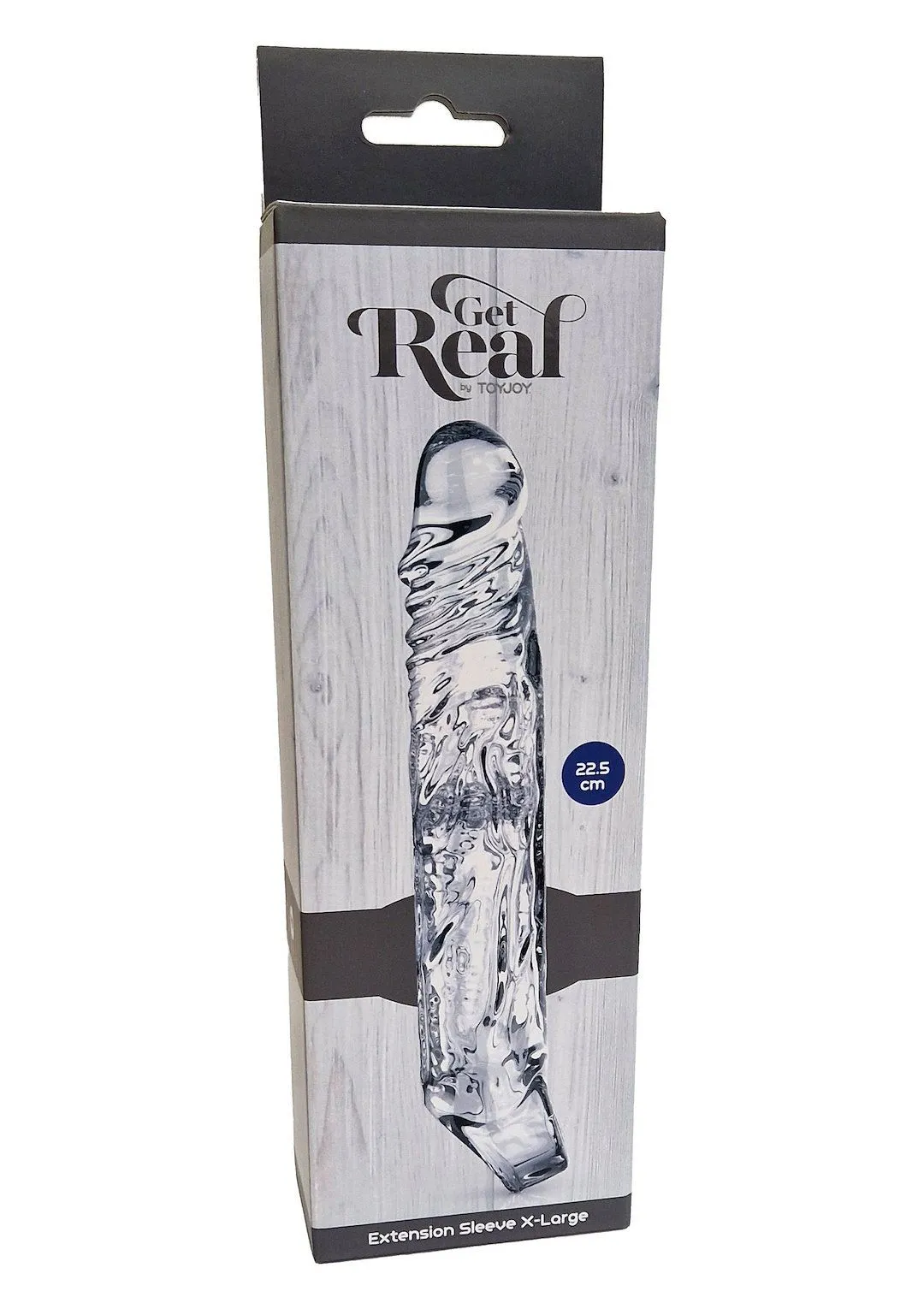 Насадка на пенис ToyJoy Get Real Extension Sleeve XL, 22.5 см (прозрачный)