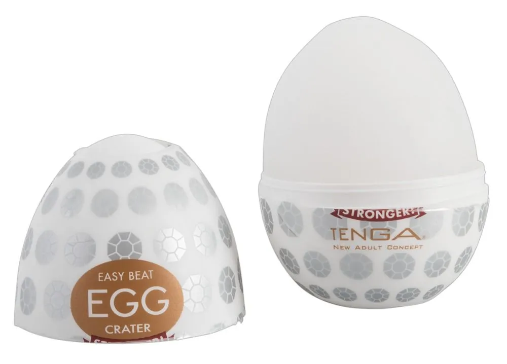 Мастурбатор яйце Tenga Egg Stronger Crater (білий)