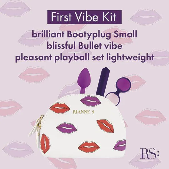 Набор секс-игрушек Rianne S Essentials First Vibe Kit, 3 шт (фиолетовый)