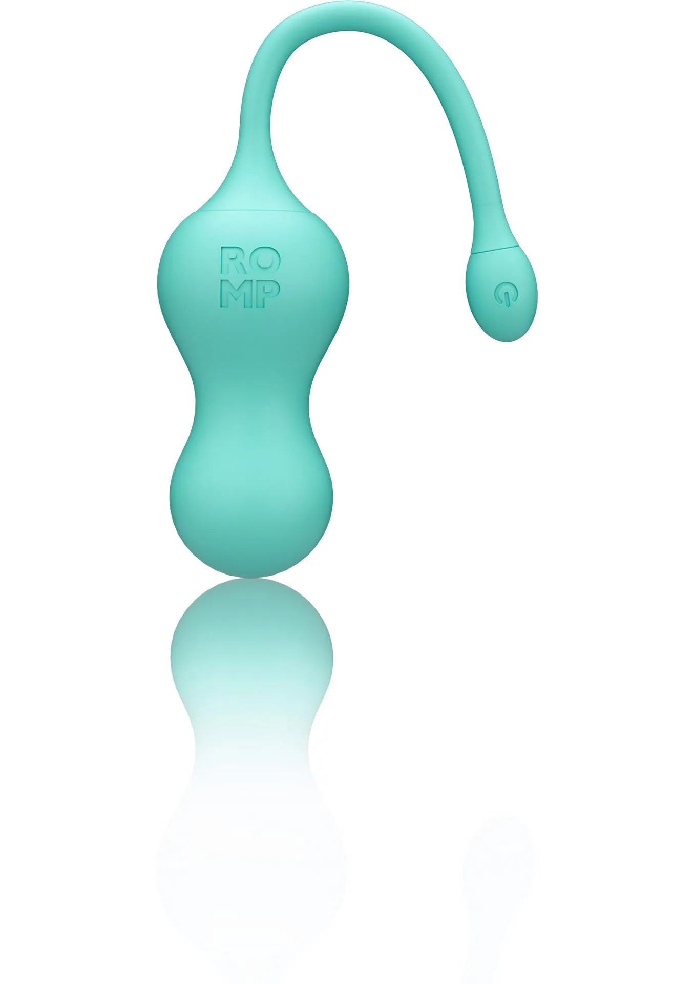 Вагинальные шарики с вибрацией Romp Cello, 18.2 см (бирюзовый)