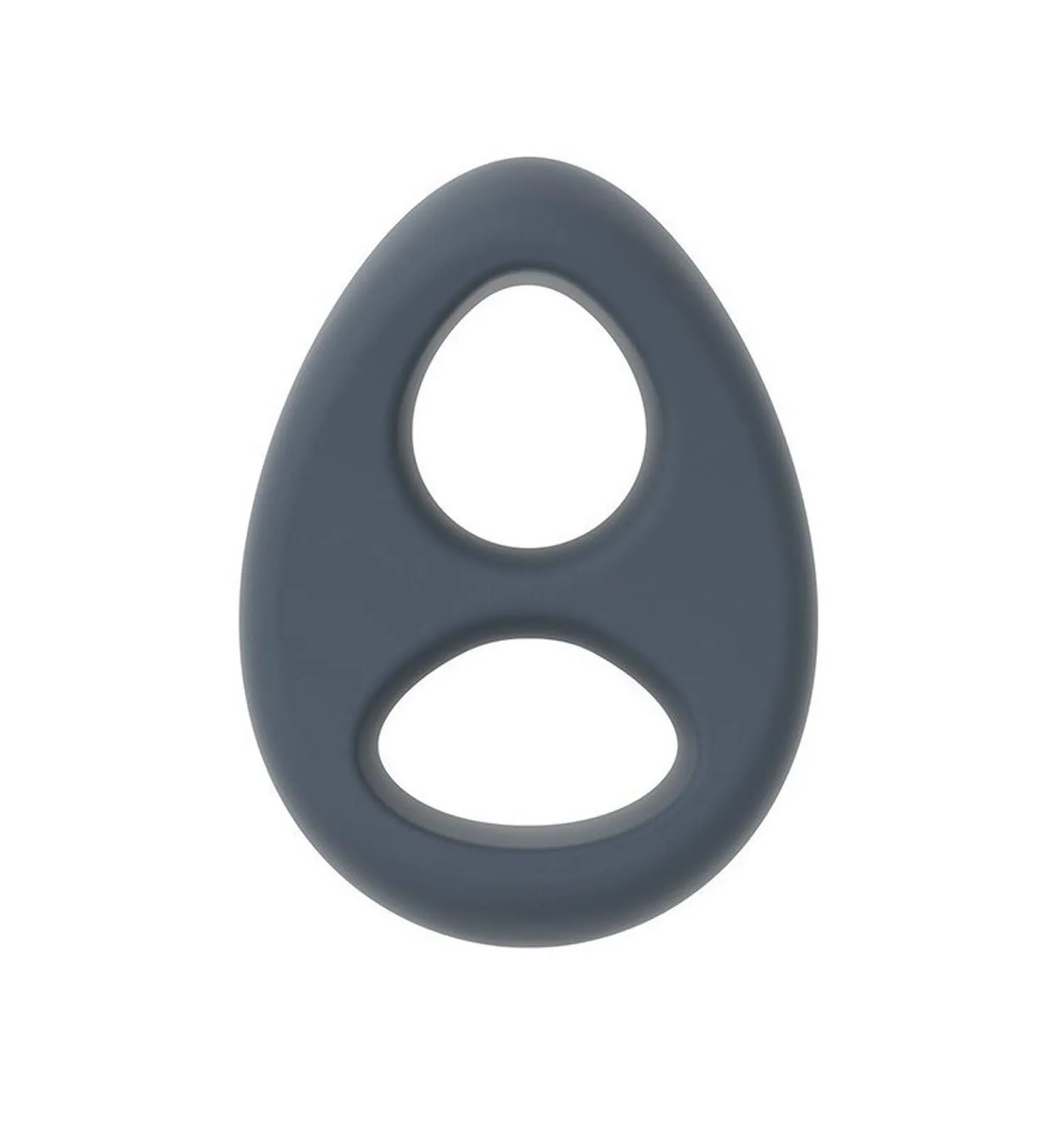 Ерекційне кільце Dorcel Liquid-Soft Teardrop, 7 см (сірий)